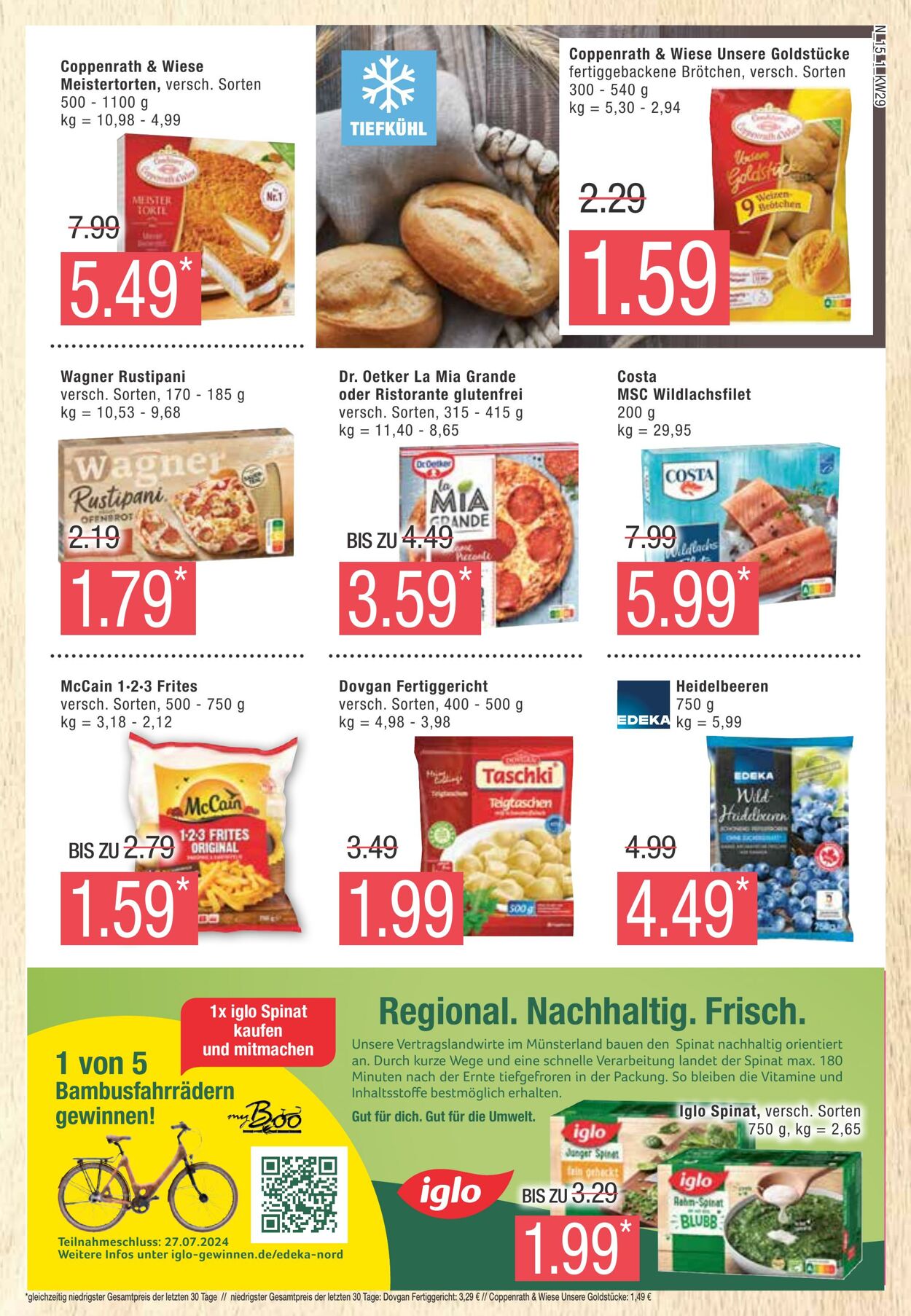 Prospekt Edeka 15.07.2024 - 20.07.2024