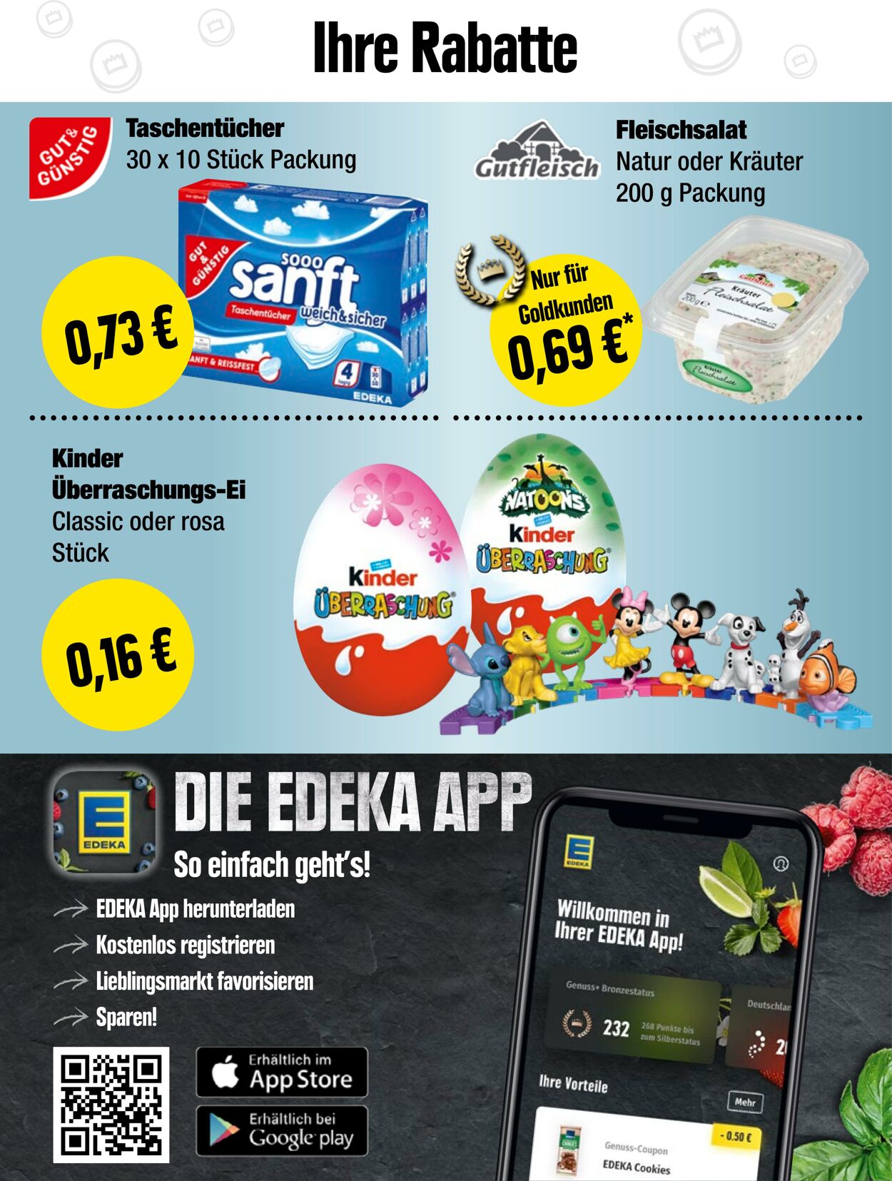 Prospekt Edeka 01.09.2023 - 30.09.2023