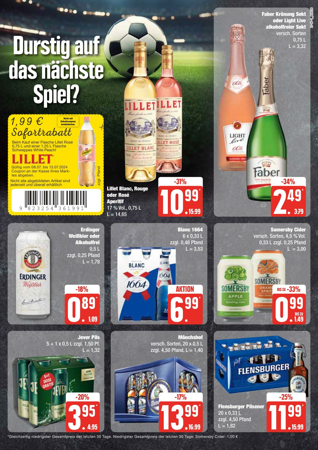 Prospekt Edeka 08.07.2024 - 13.07.2024