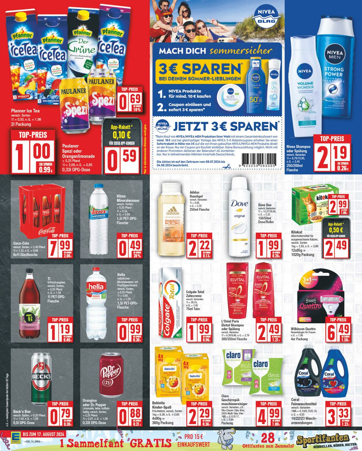 Prospekt Edeka 15.07.2024 - 20.07.2024