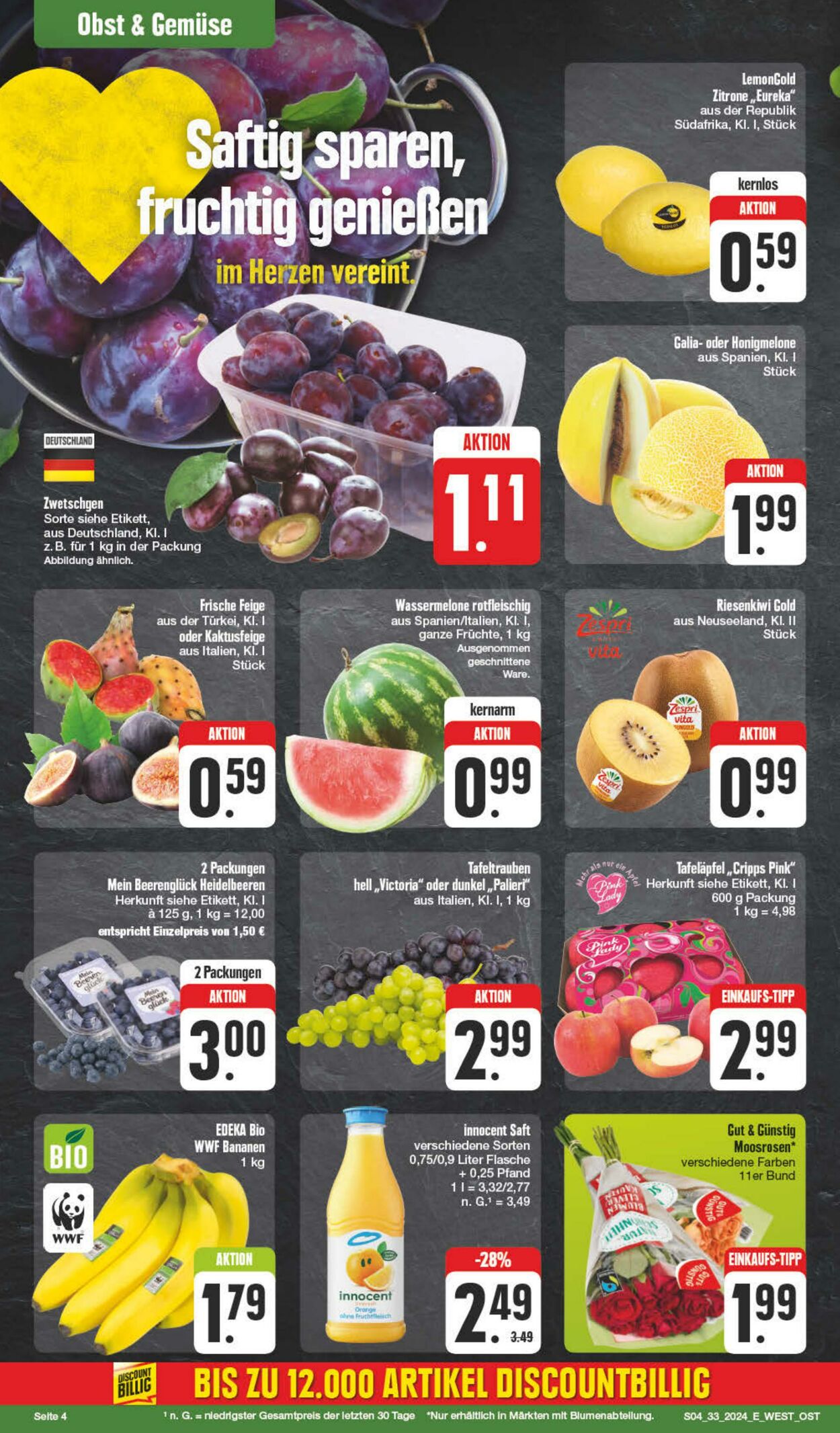 Prospekt Edeka 10.08.2024 - 17.08.2024