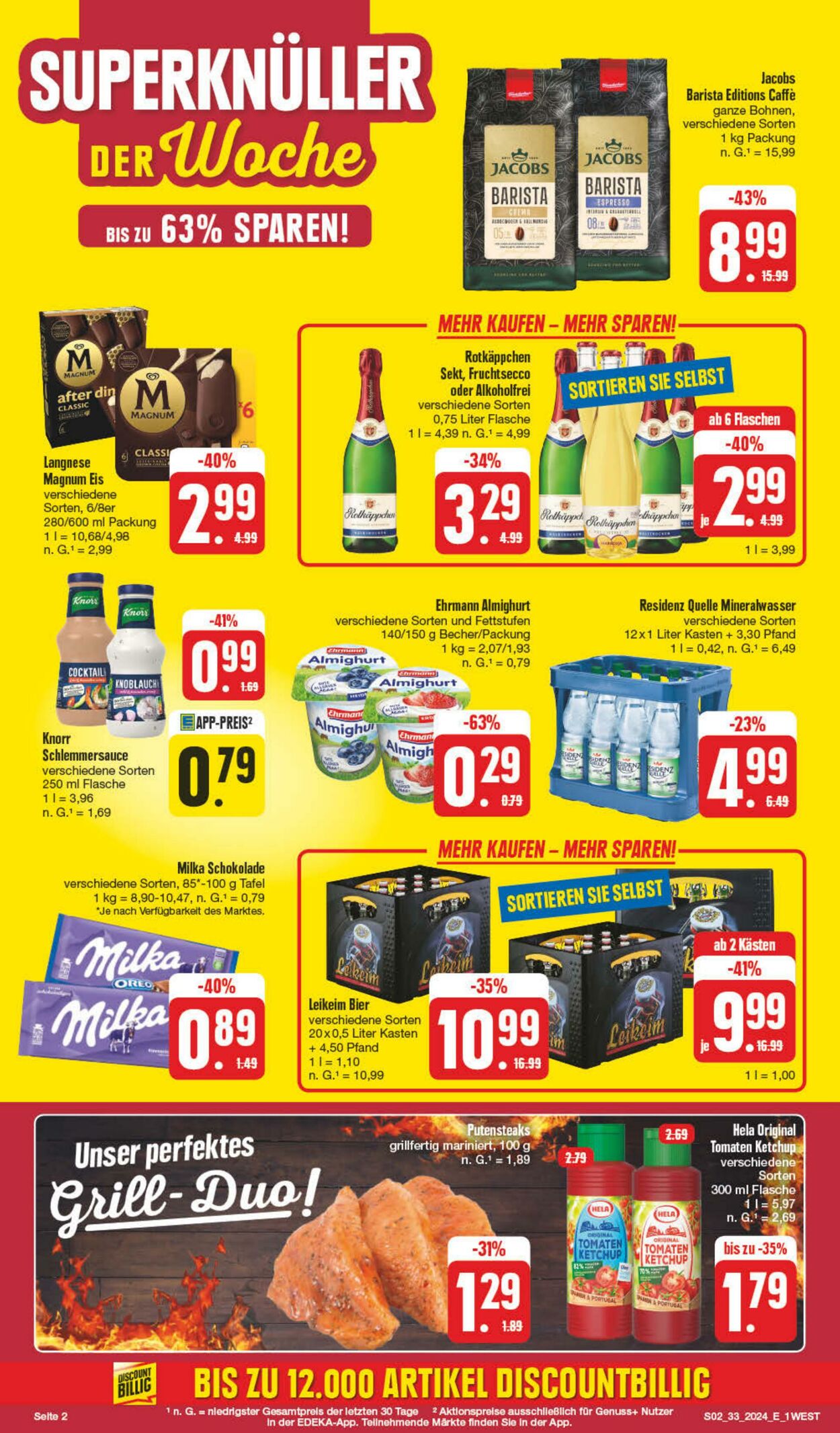 Prospekt Edeka 10.08.2024 - 17.08.2024