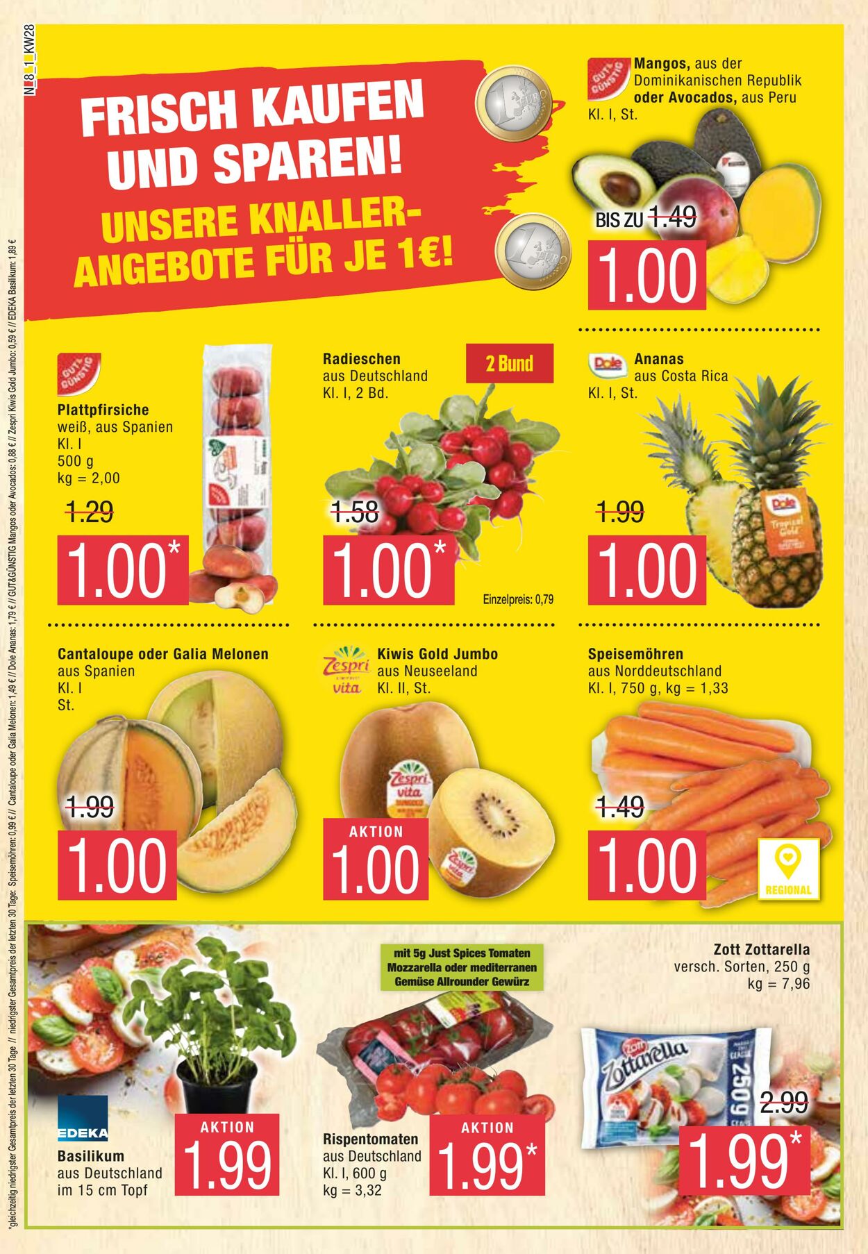 Prospekt Edeka 08.07.2024 - 13.07.2024