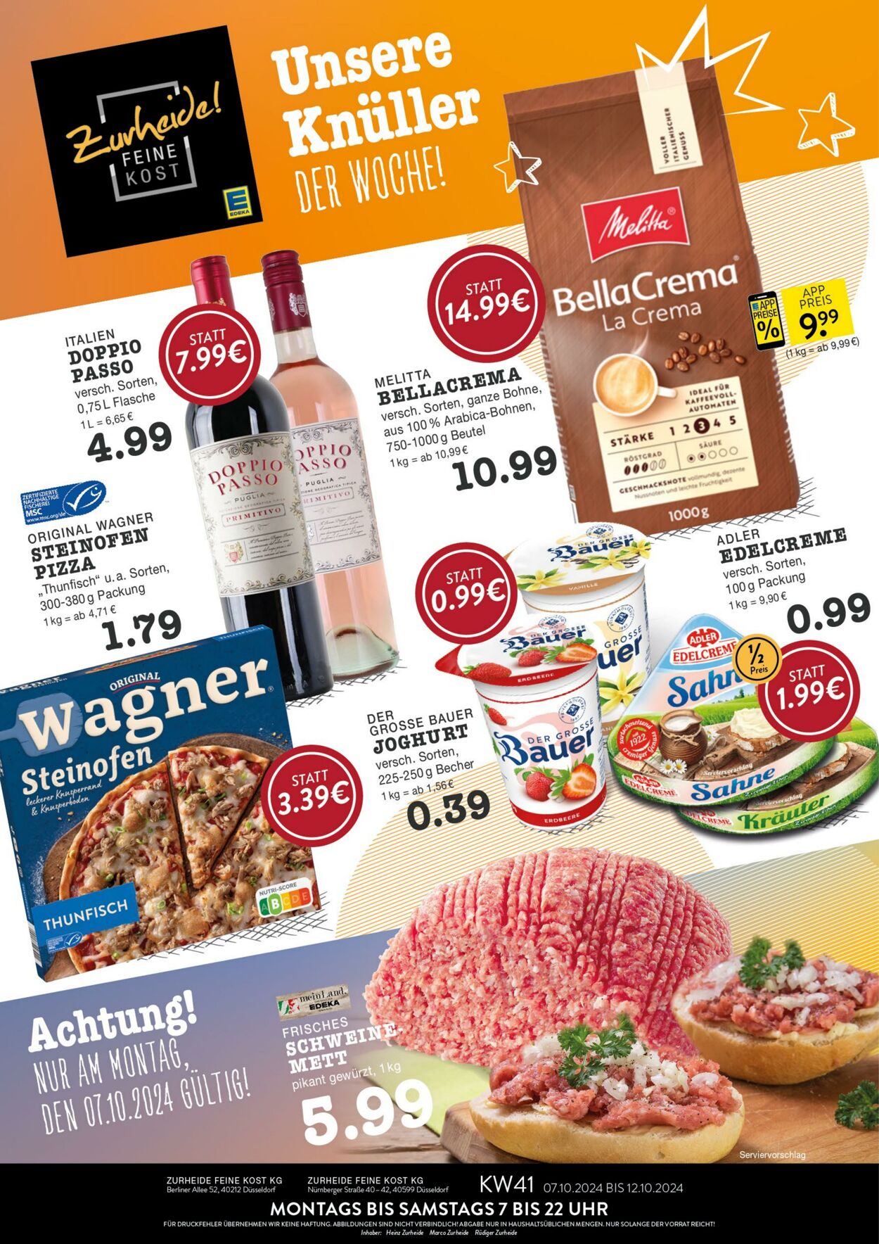 Prospekt Edeka 05.10.2024 - 12.10.2024