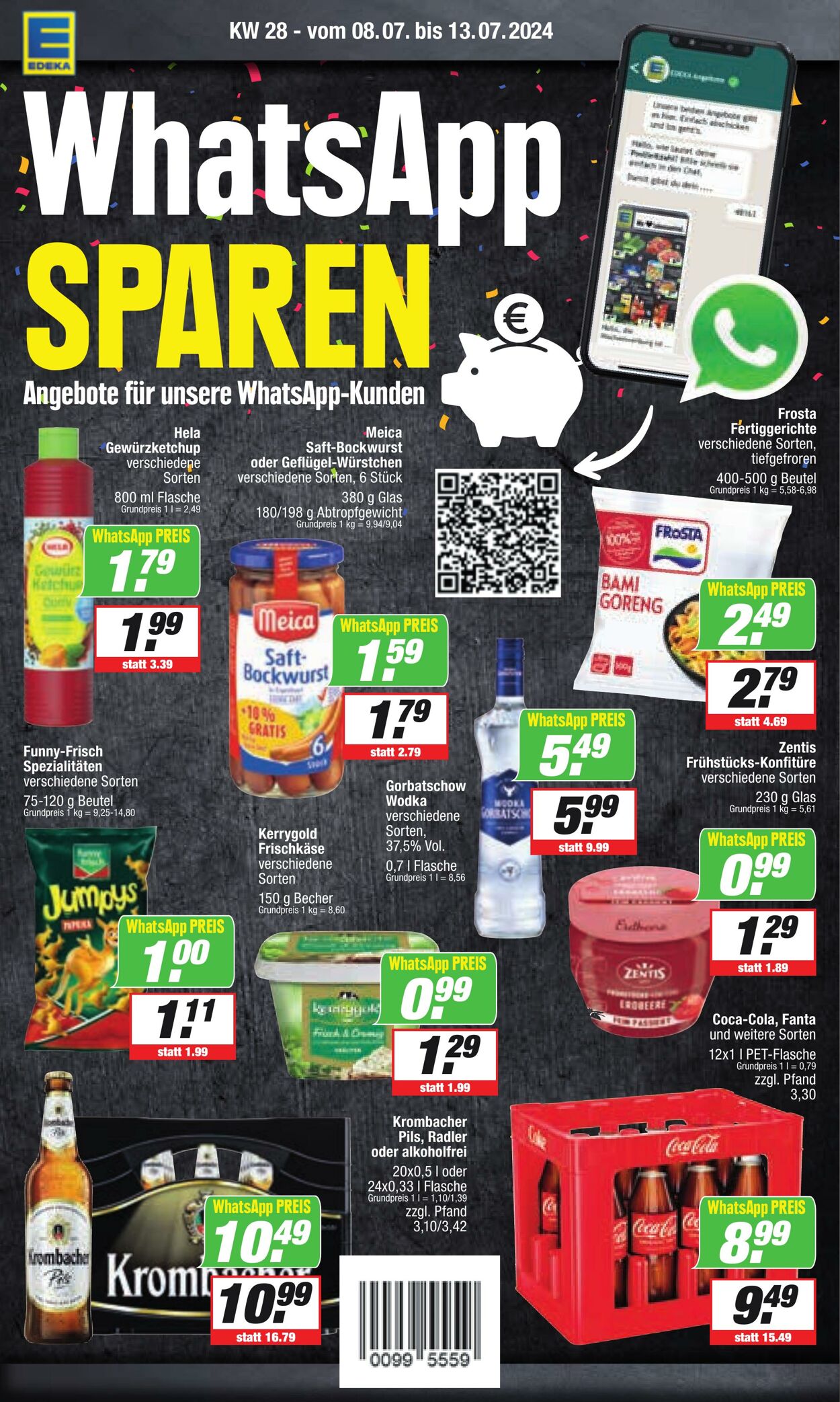 Prospekt Edeka 08.07.2024 - 13.07.2024