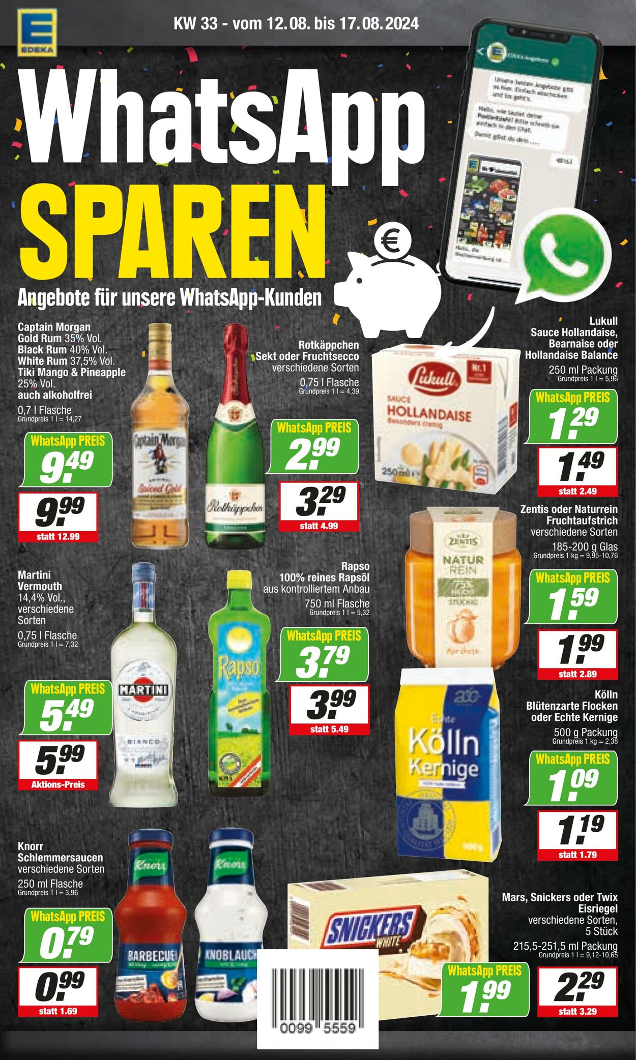 Prospekt Edeka 10.08.2024 - 17.08.2024