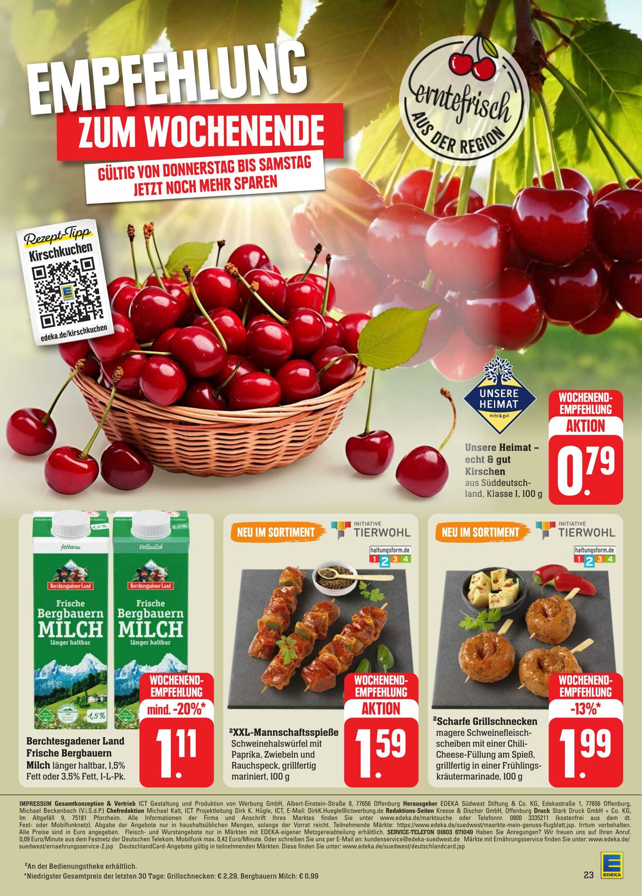 Prospekt Edeka 17.06.2024 - 22.06.2024