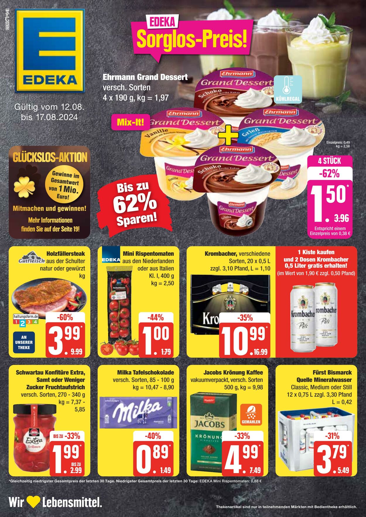 Prospekt Edeka 10.08.2024 - 17.08.2024