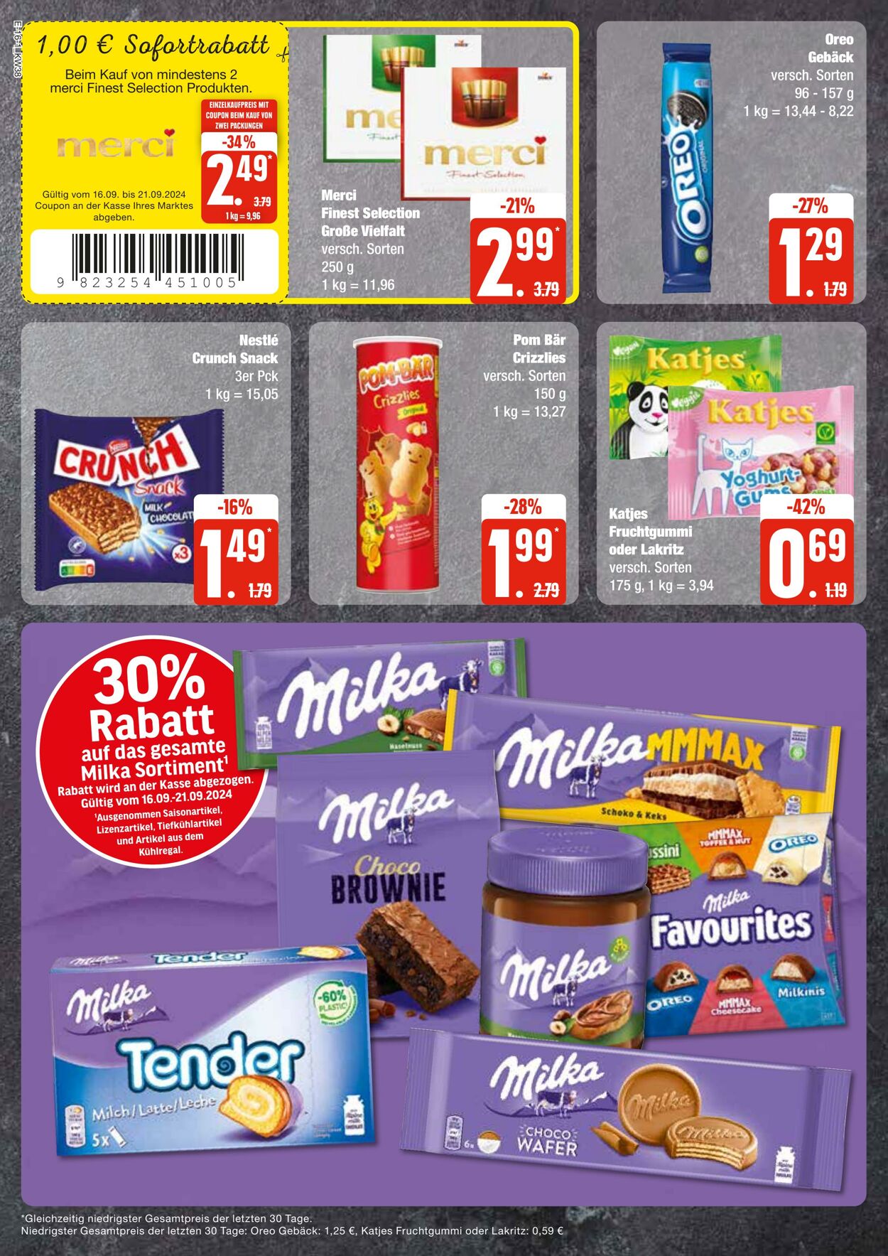 Prospekt Edeka 16.09.2024 - 21.09.2024