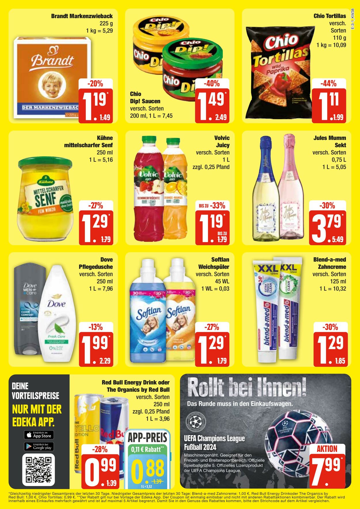 Prospekt Edeka 16.09.2024 - 21.09.2024