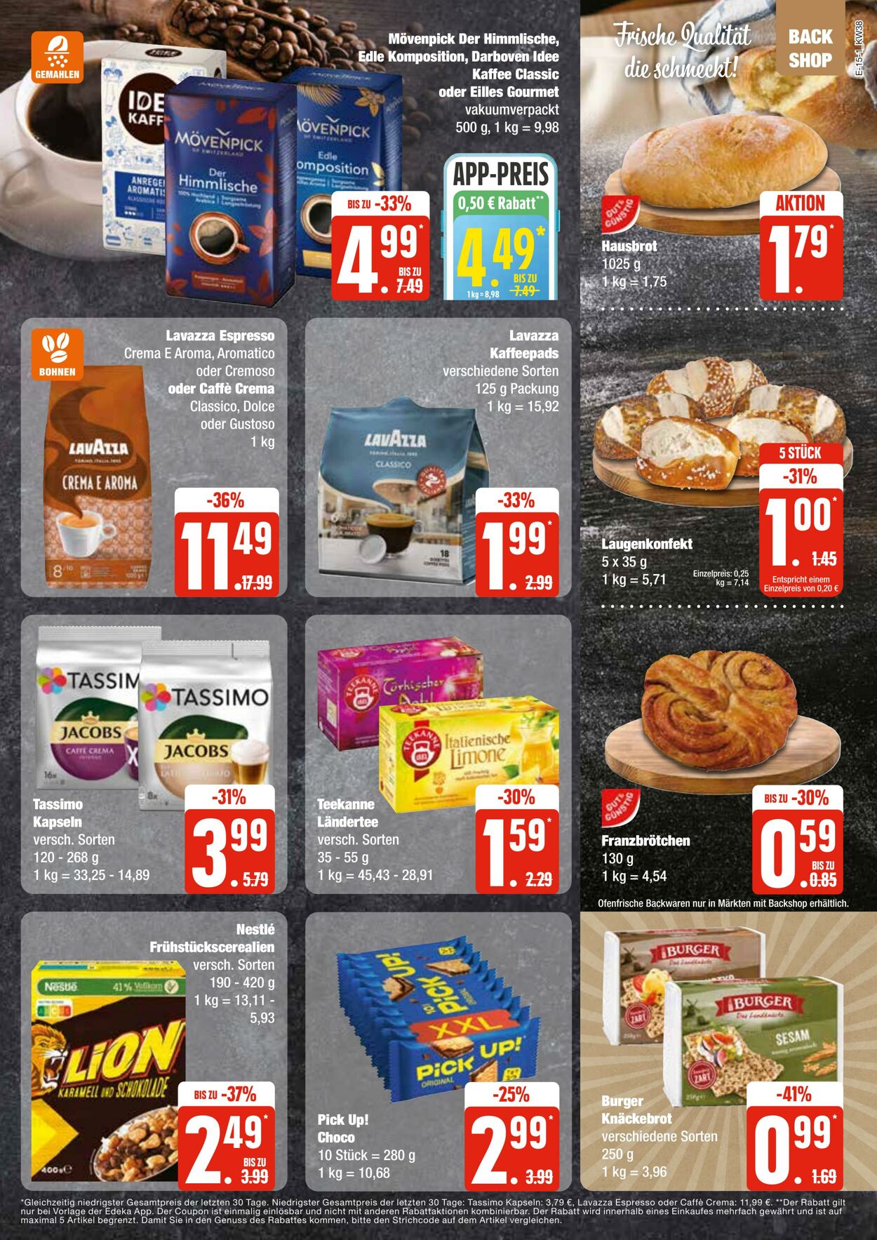 Prospekt Edeka 16.09.2024 - 21.09.2024