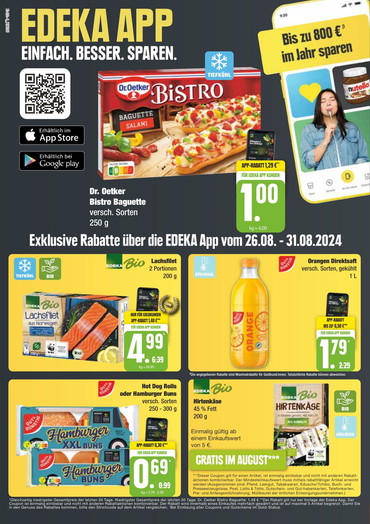 Prospekt Edeka 26.08.2024 - 31.08.2024