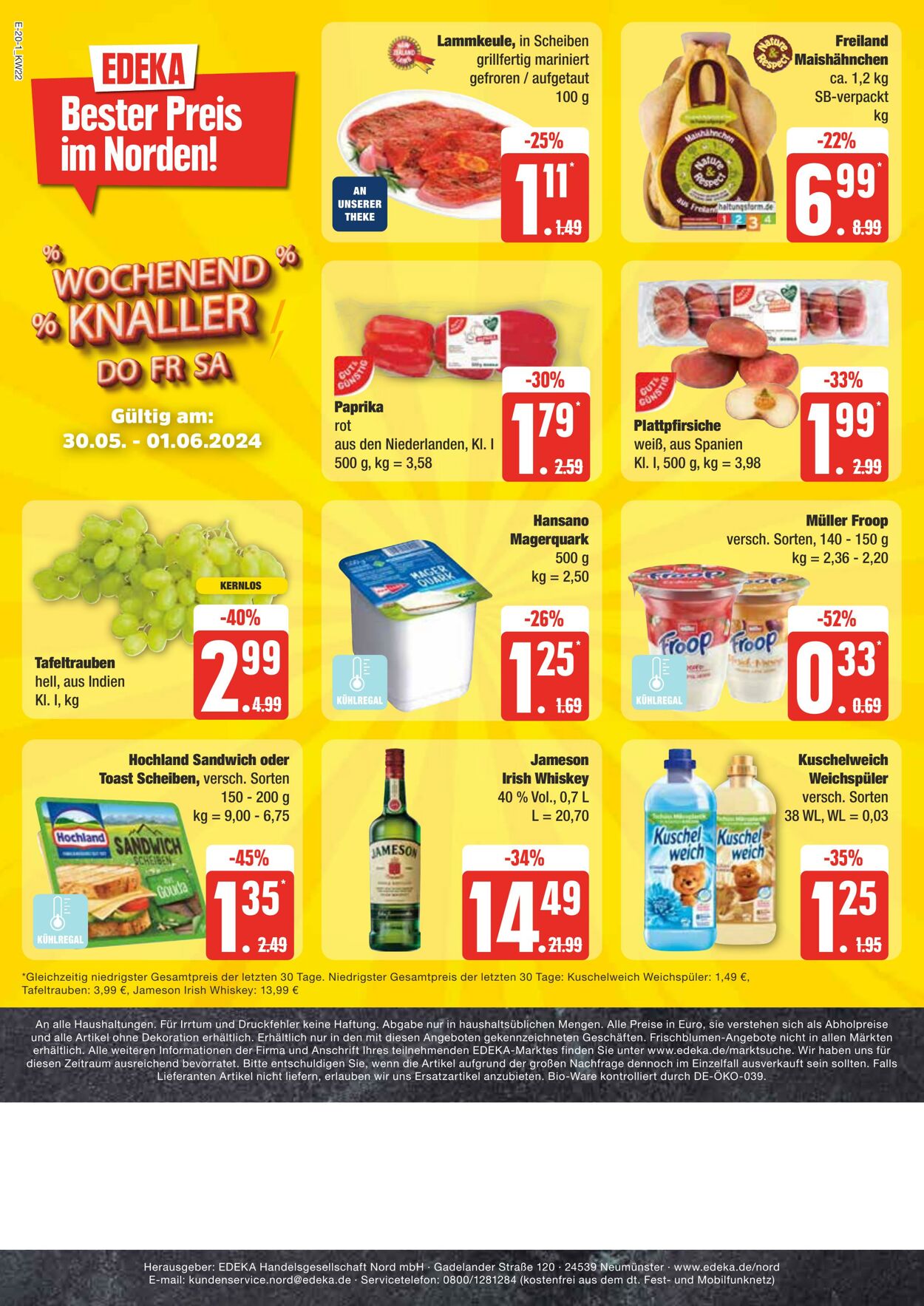 Prospekt Edeka 27.05.2024 - 01.06.2024