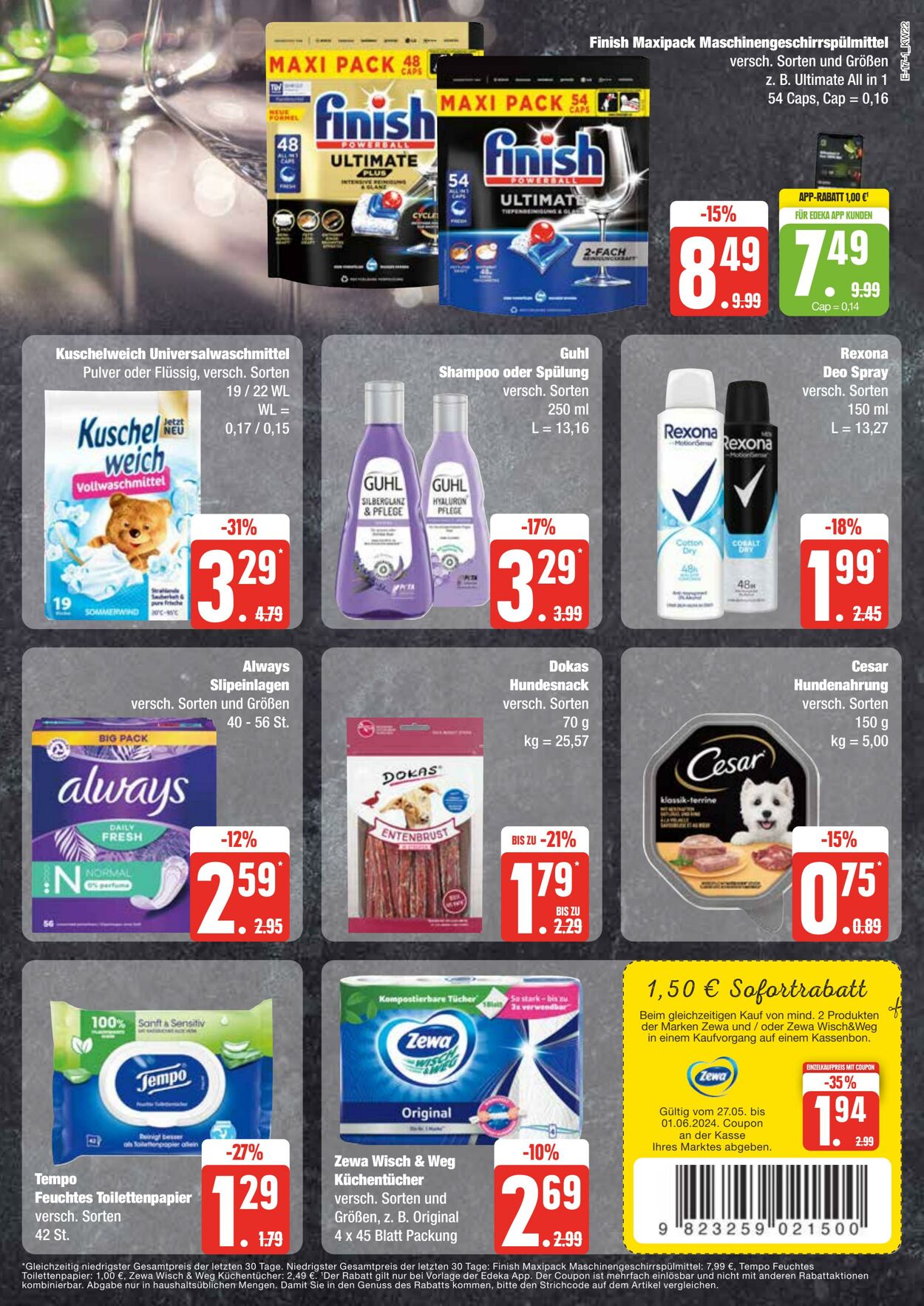 Prospekt Edeka 27.05.2024 - 01.06.2024