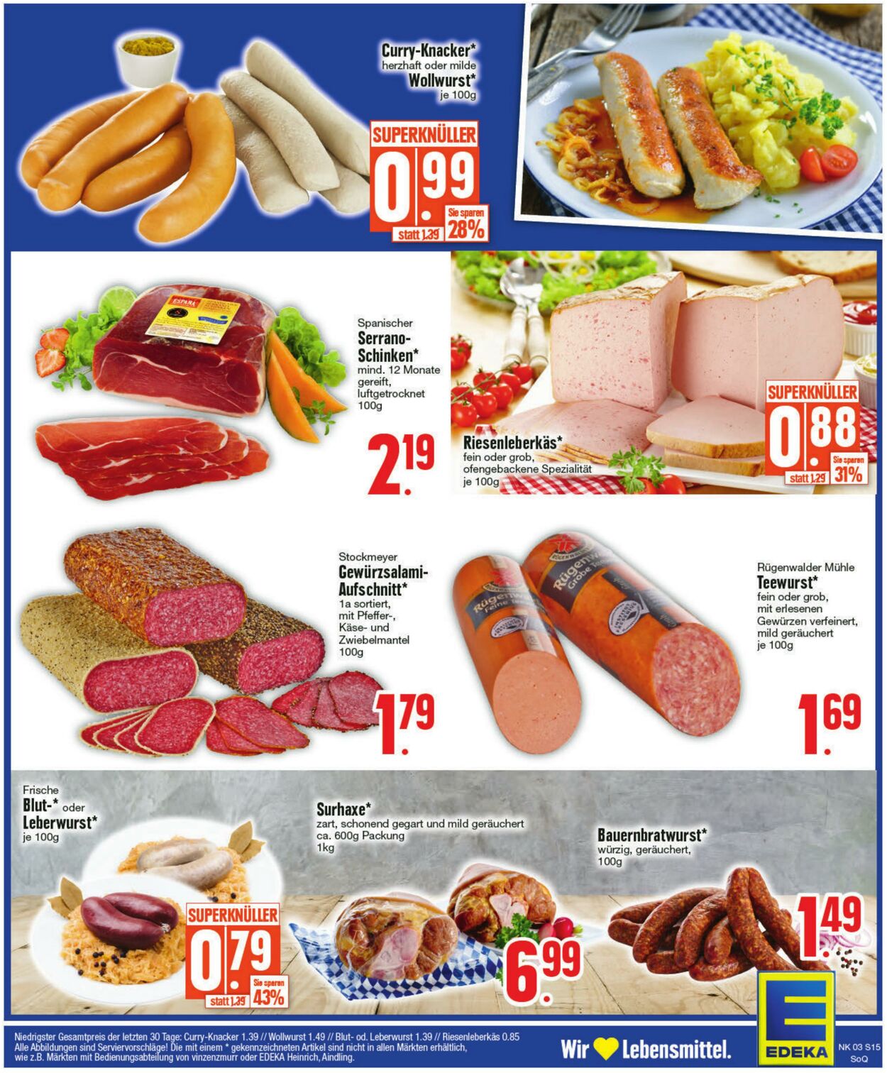 Prospekt Edeka 16.01.2023 - 21.01.2023