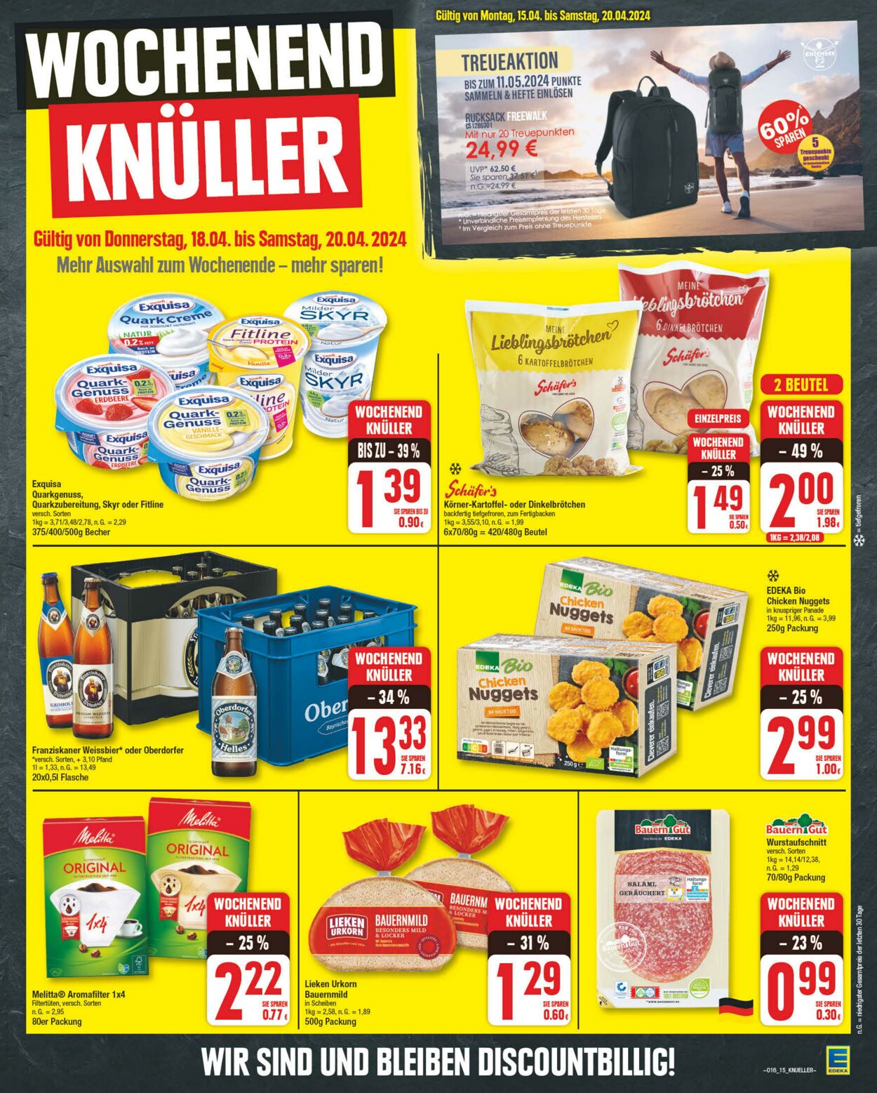 Prospekt Edeka 15.04.2024 - 20.04.2024