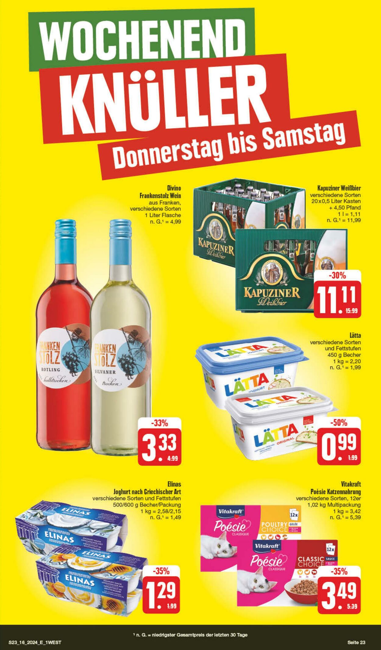 Prospekt Edeka 15.04.2024 - 20.04.2024