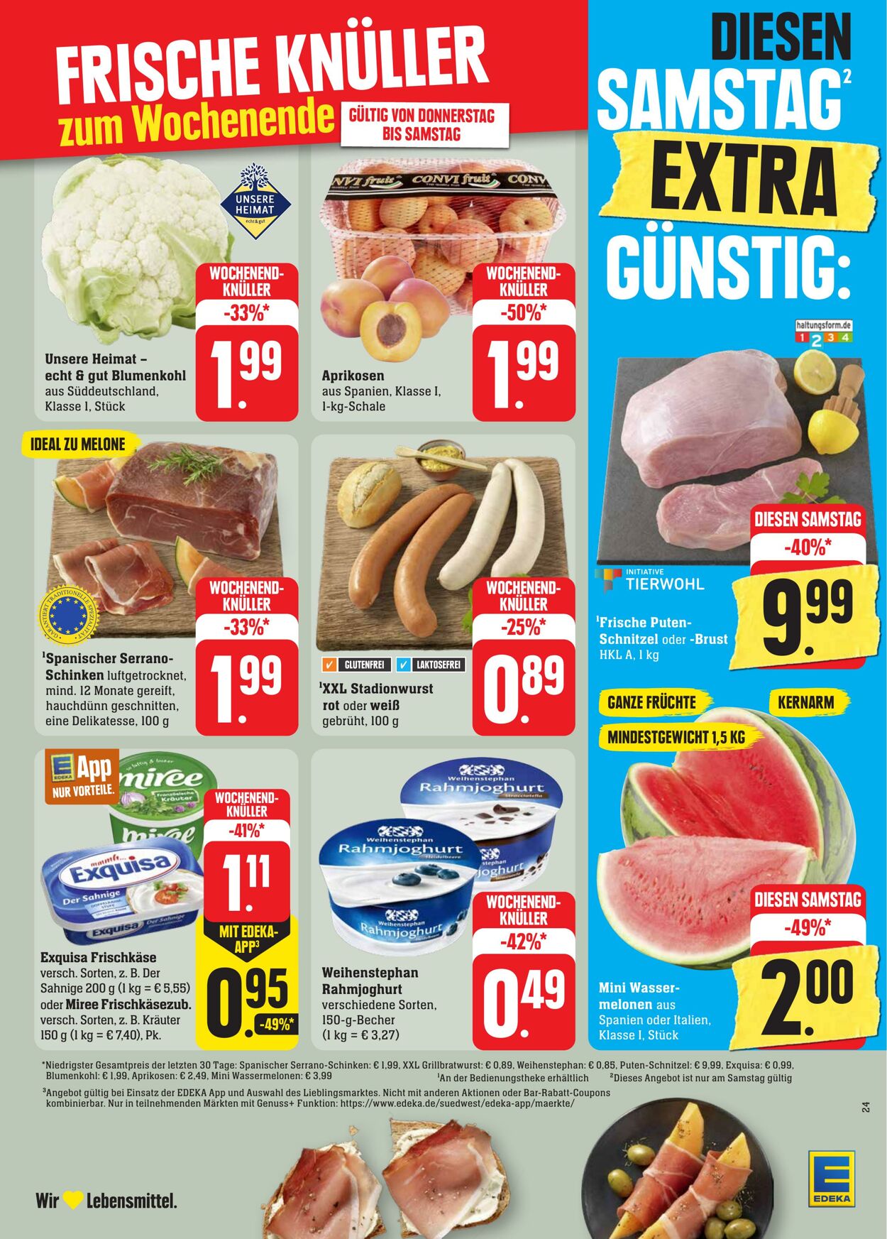 Prospekt Edeka 17.06.2024 - 22.06.2024