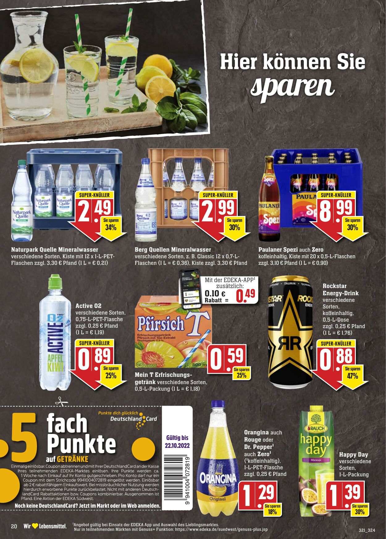 Prospekt Edeka 17.10.2022 - 22.10.2022