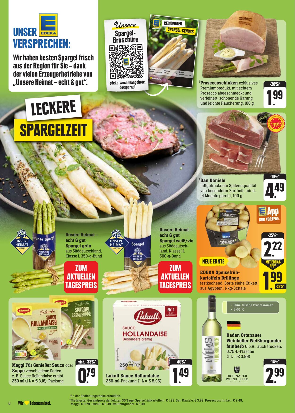 Prospekt Edeka 15.04.2024 - 20.04.2024