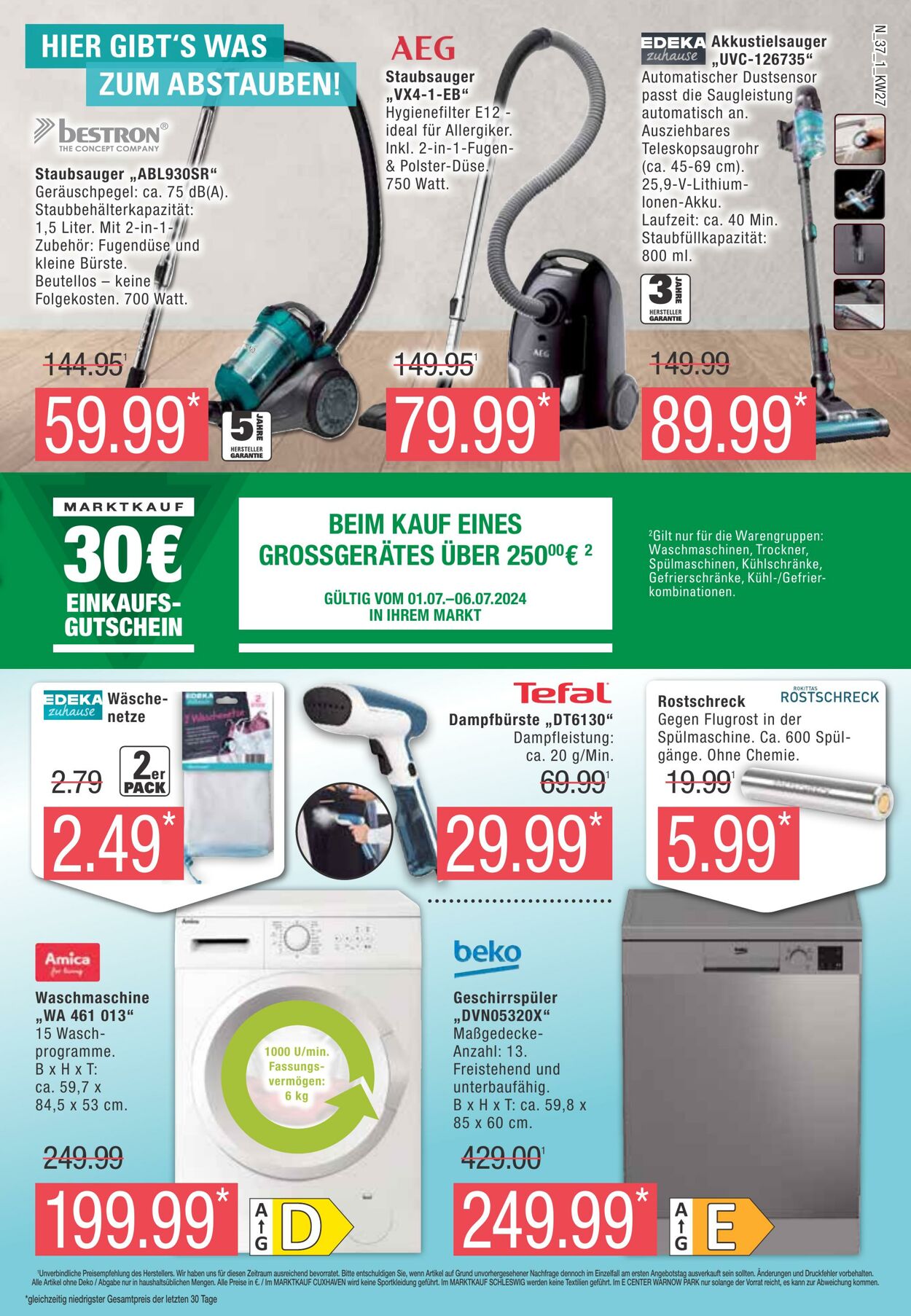 Prospekt Edeka 01.07.2024 - 06.07.2024