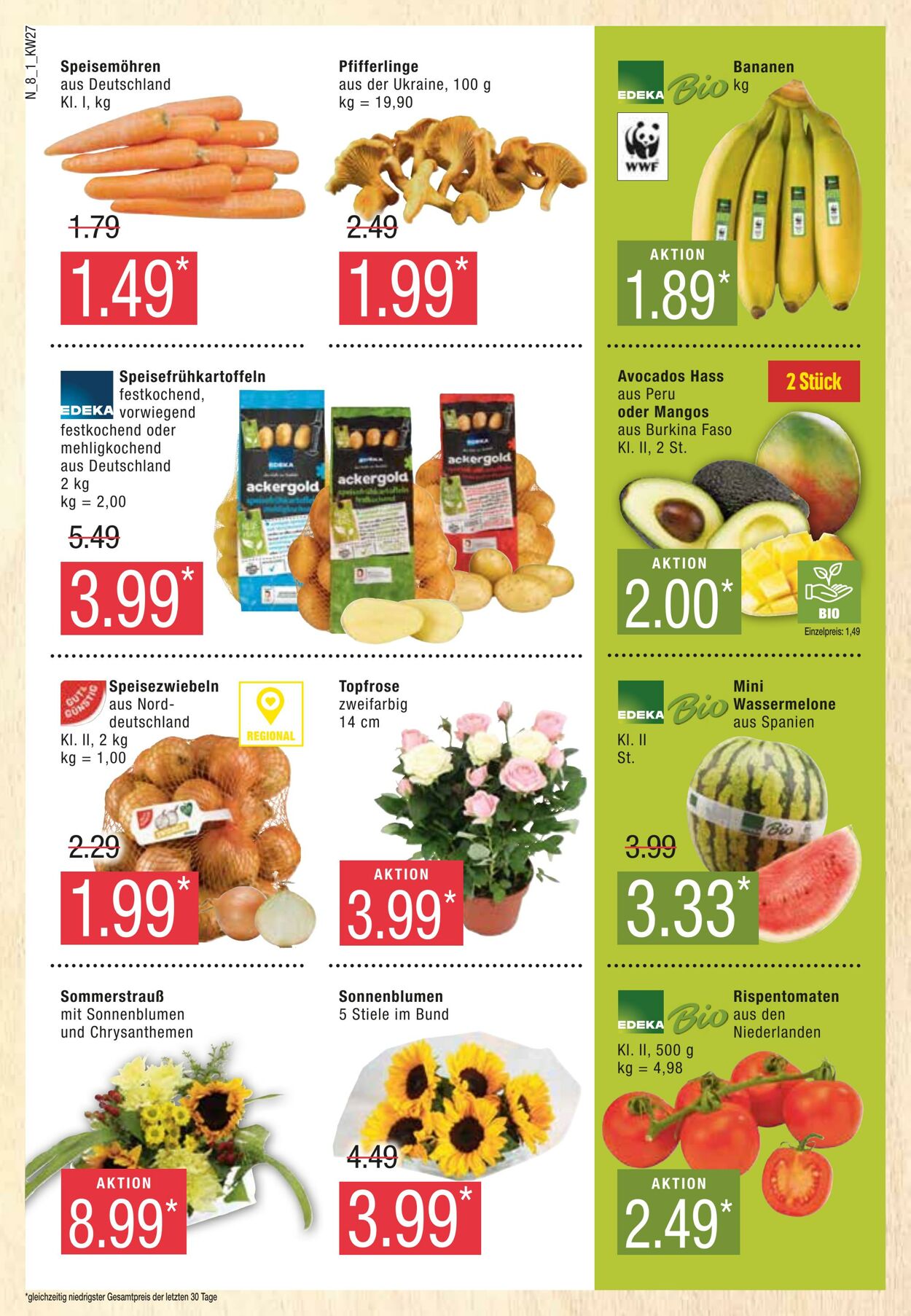 Prospekt Edeka 01.07.2024 - 06.07.2024