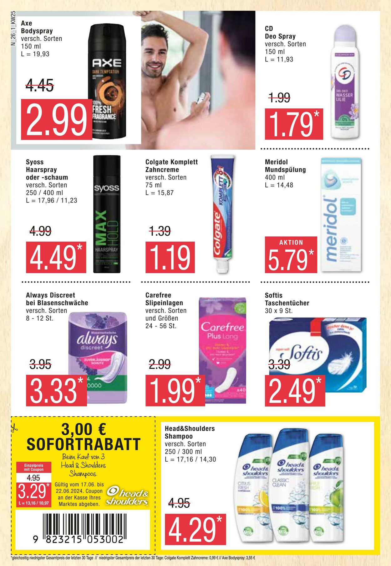 Prospekt Edeka 17.06.2024 - 22.06.2024