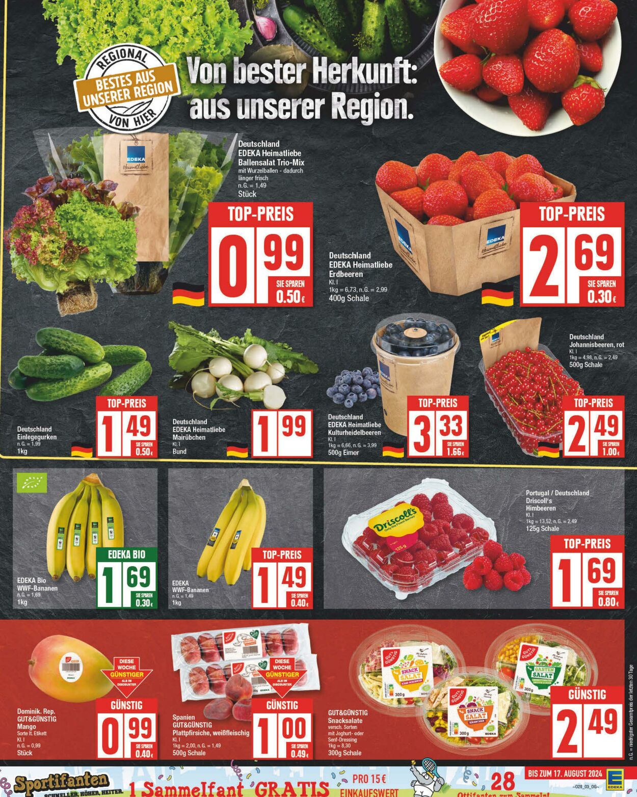 Prospekt Edeka 08.07.2024 - 13.07.2024