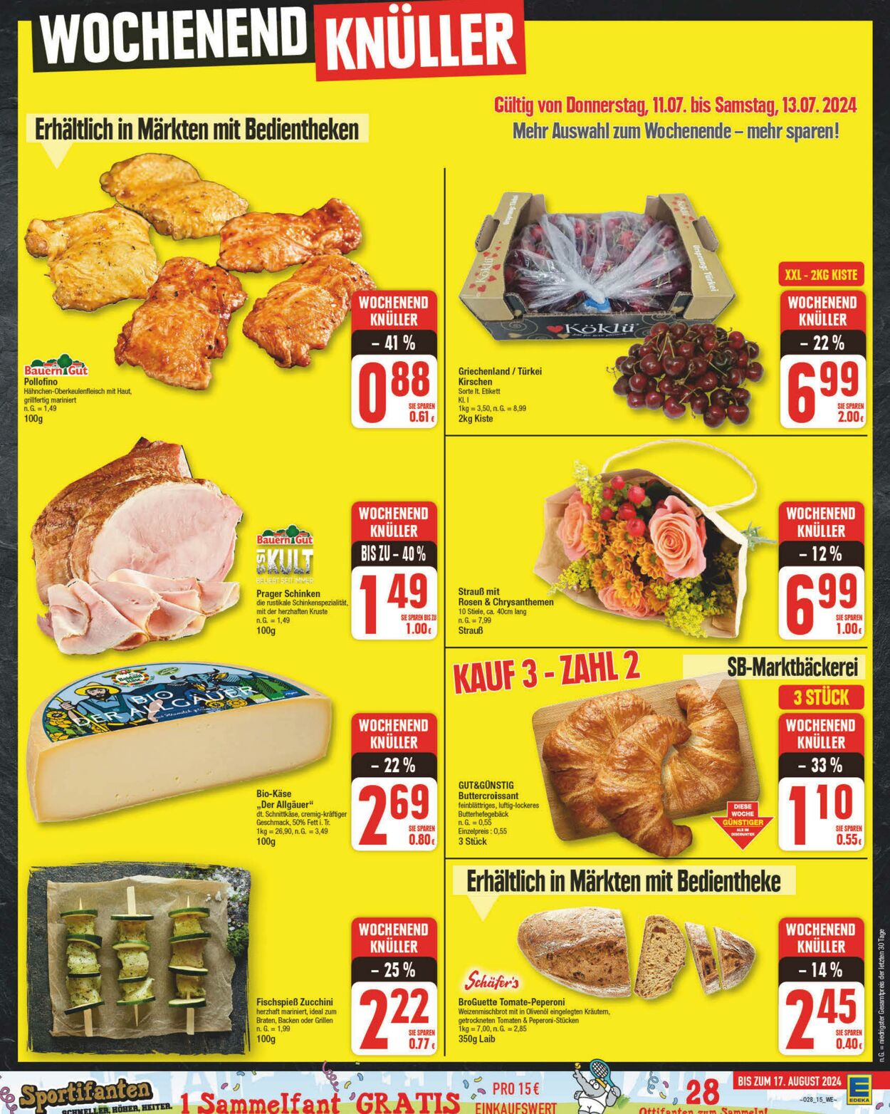 Prospekt Edeka 08.07.2024 - 13.07.2024