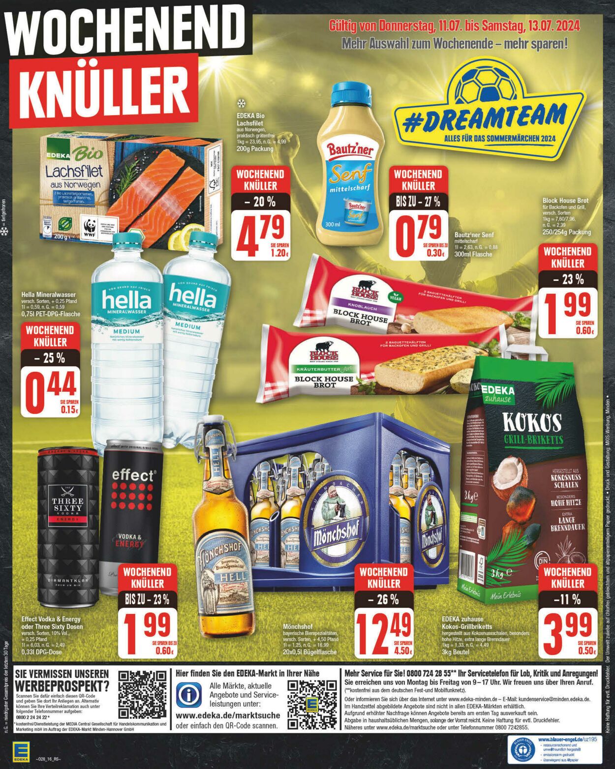 Prospekt Edeka 08.07.2024 - 13.07.2024