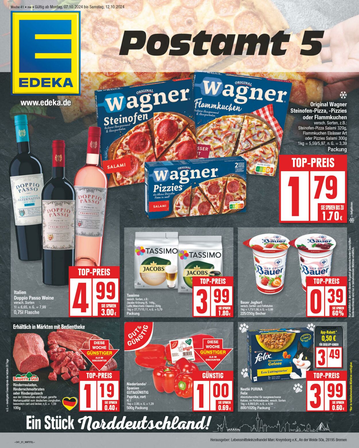 Prospekt Edeka 07.10.2024 - 12.10.2024