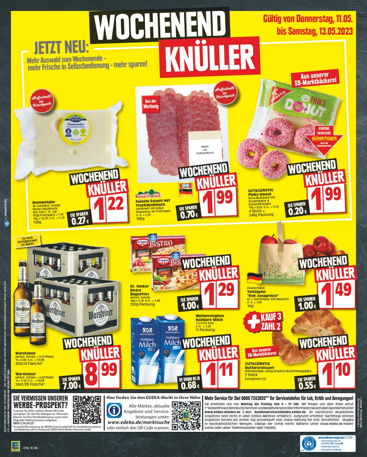 Prospekt Edeka 08.05.2023 - 13.05.2023