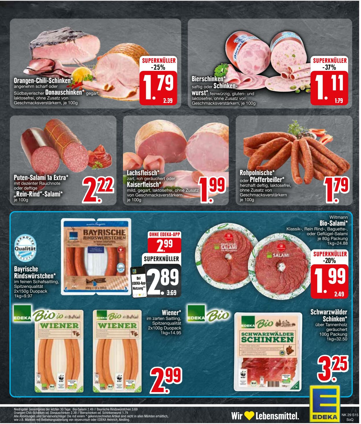 Prospekt Edeka 15.07.2024 - 20.07.2024