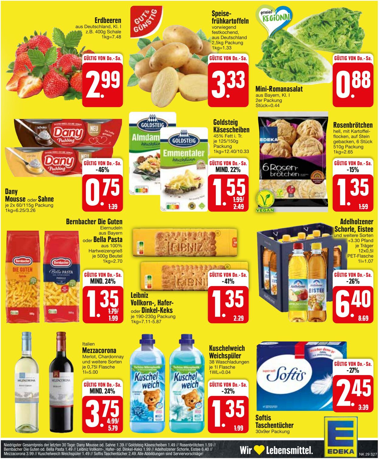 Prospekt Edeka 15.07.2024 - 20.07.2024