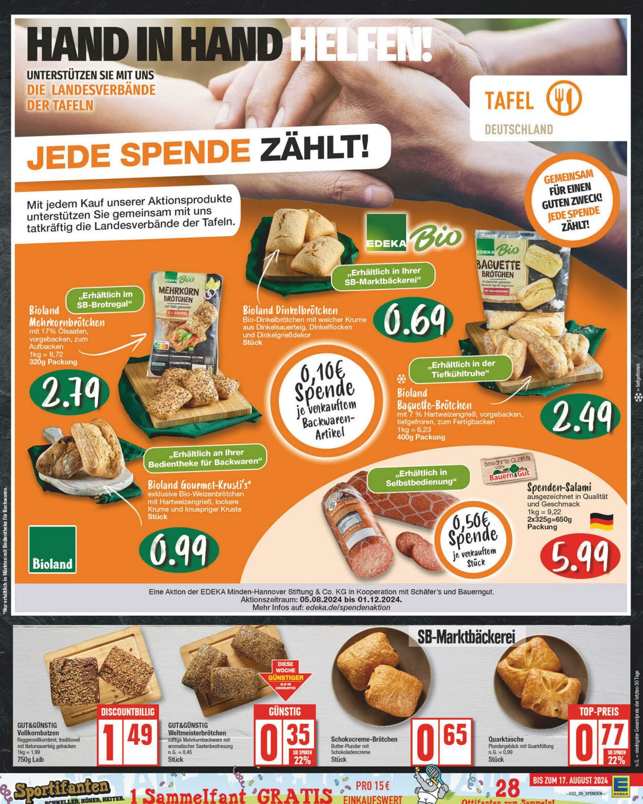 Prospekt Edeka 05.08.2024 - 10.08.2024