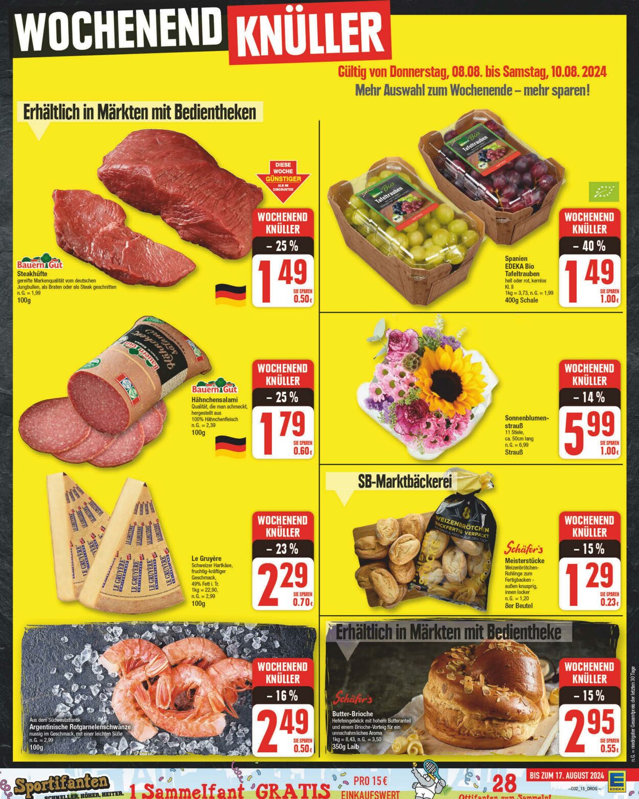 Prospekt Edeka 05.08.2024 - 10.08.2024