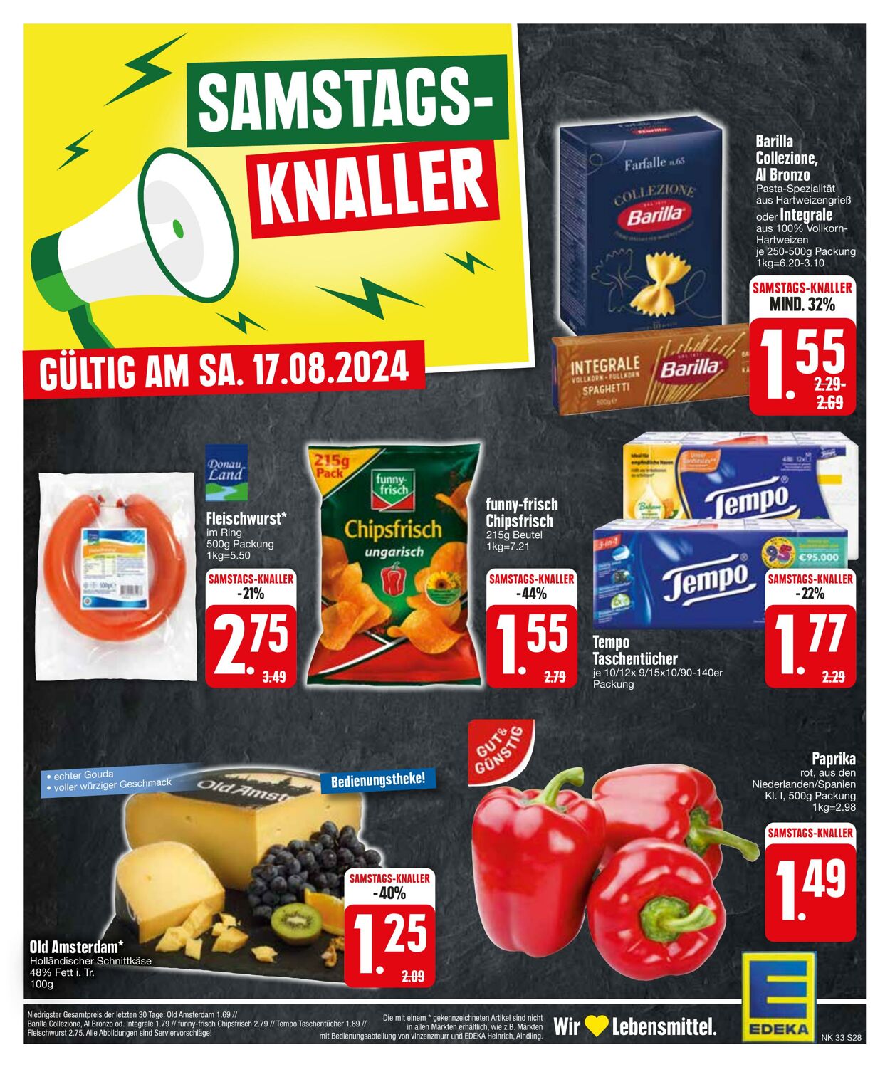 Prospekt Edeka 11.08.2024 - 17.08.2024