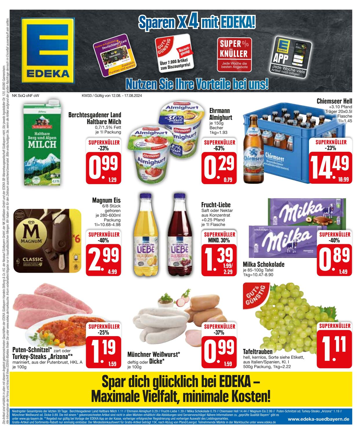 Prospekt Edeka 11.08.2024 - 17.08.2024