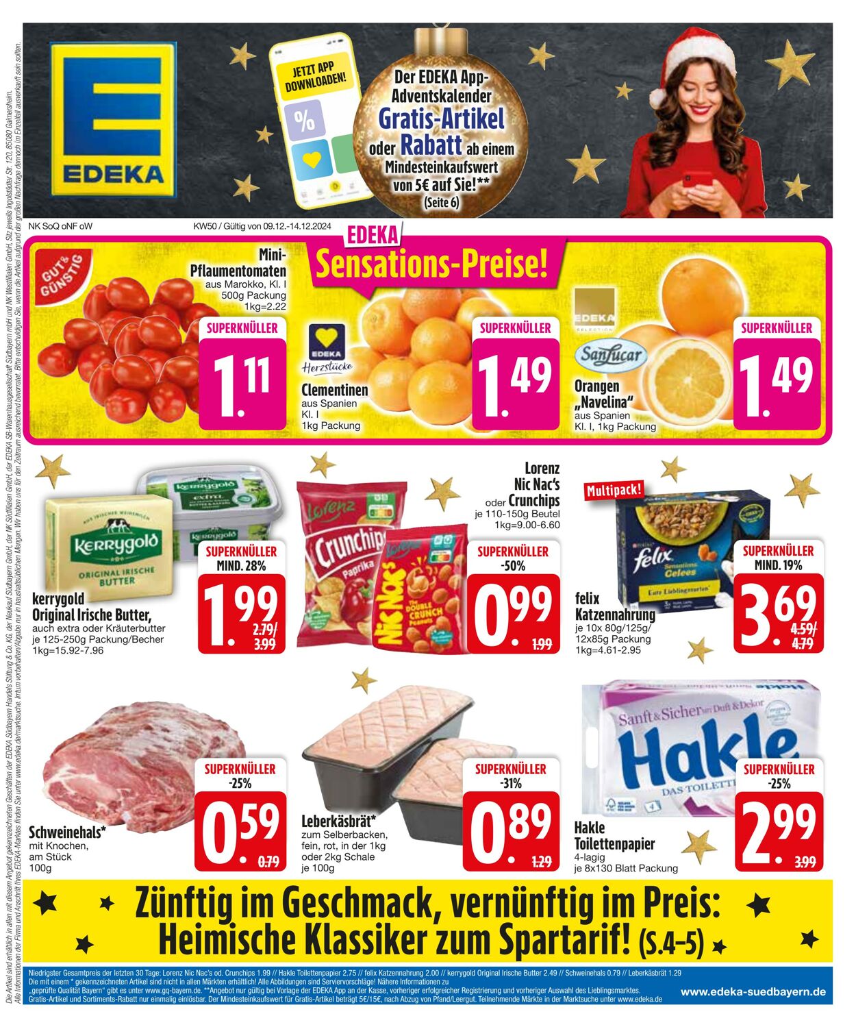 Prospekt Edeka 09.12.2024 - 16.12.2024