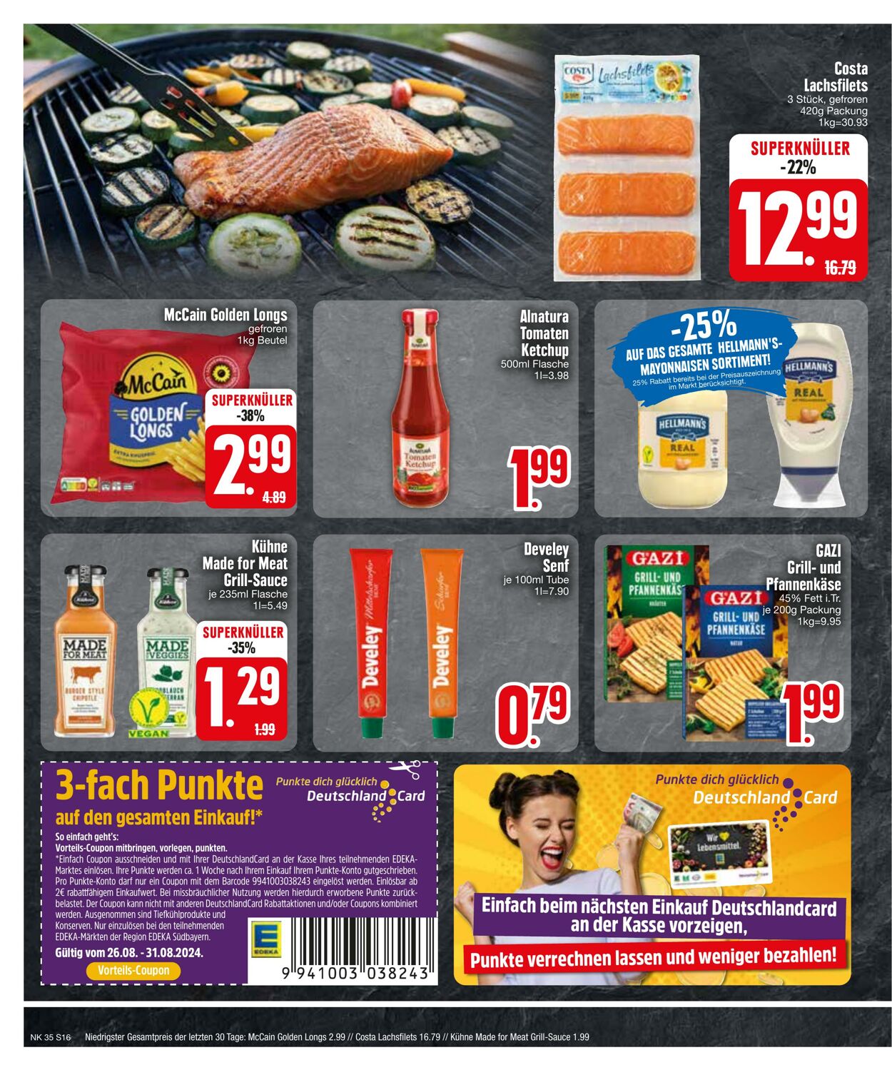 Prospekt Edeka 25.08.2024 - 31.08.2024