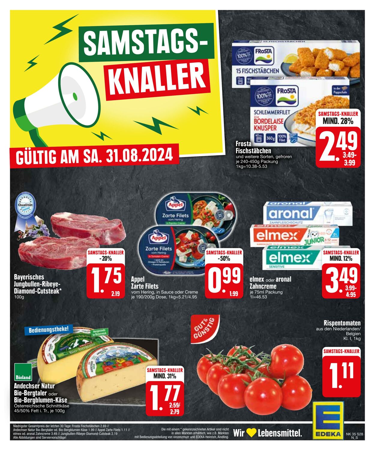 Prospekt Edeka 25.08.2024 - 31.08.2024