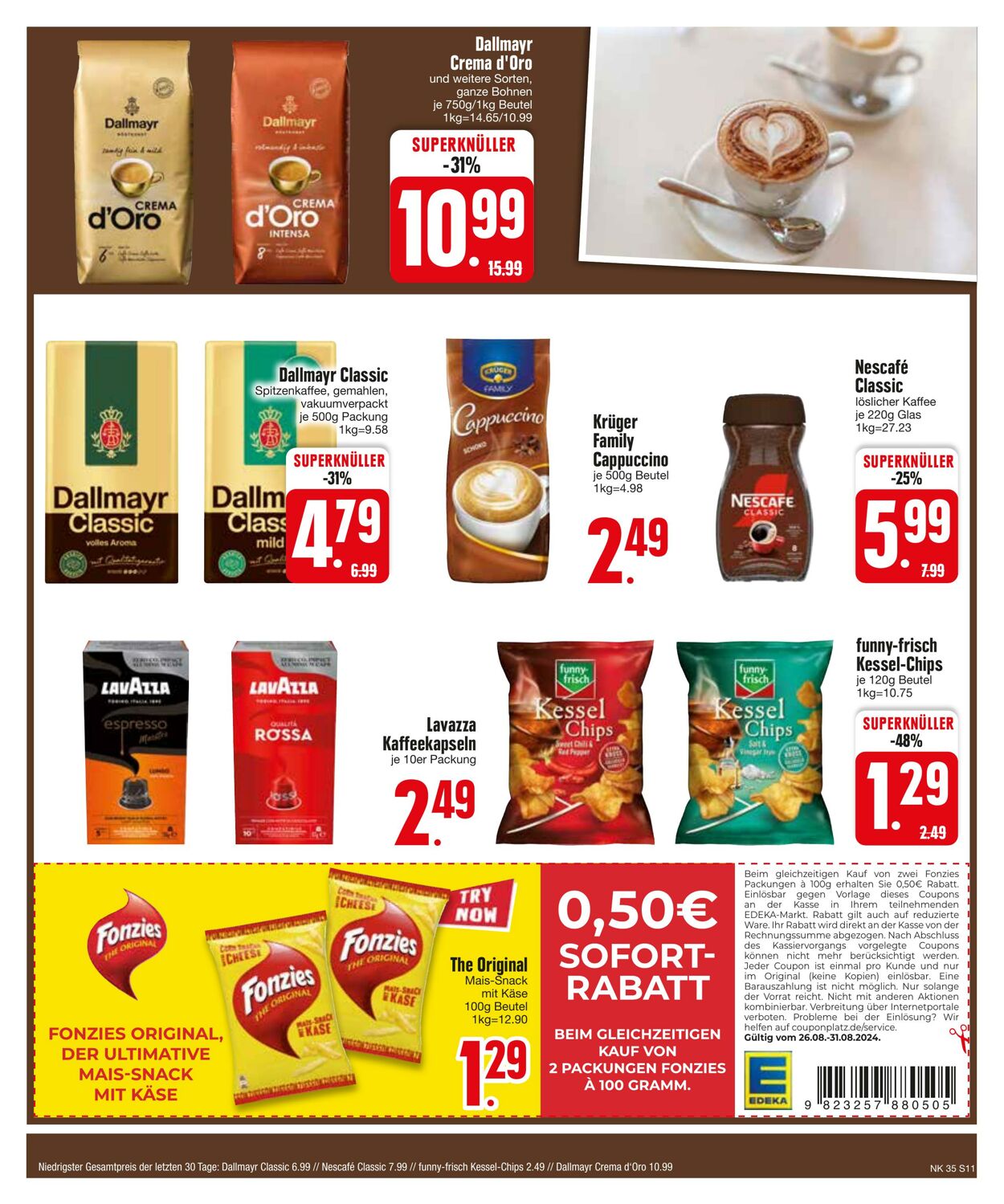 Prospekt Edeka 25.08.2024 - 31.08.2024