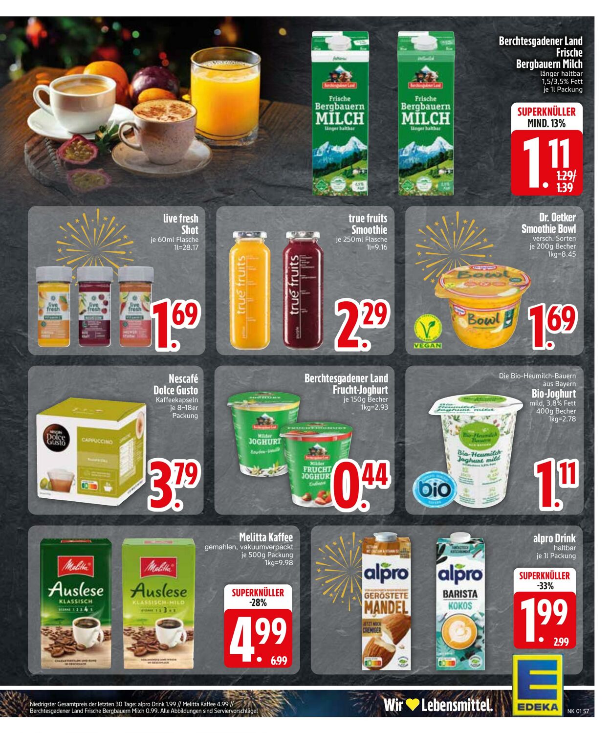 Prospekt Edeka 29.12.2024 - 05.01.2025