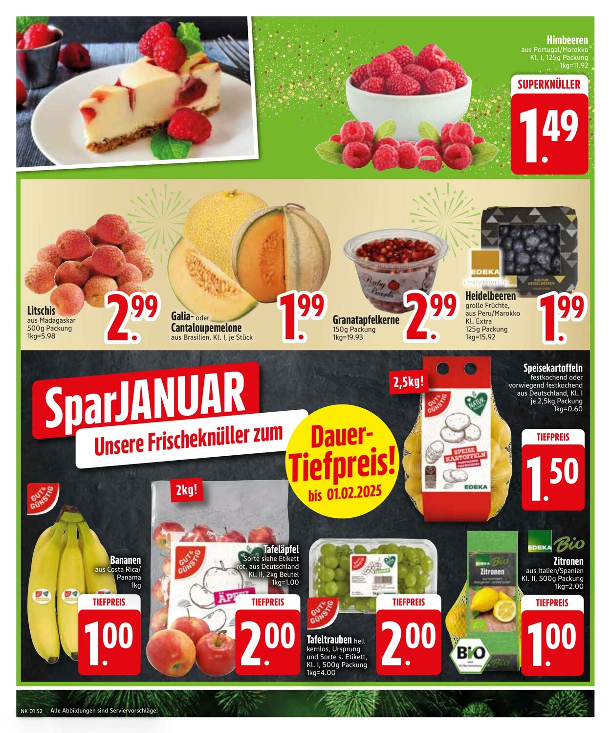 Prospekt Edeka 29.12.2024 - 05.01.2025