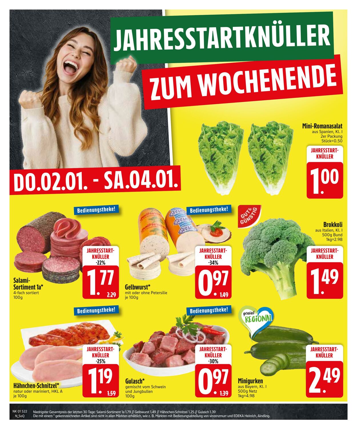 Prospekt Edeka 29.12.2024 - 05.01.2025