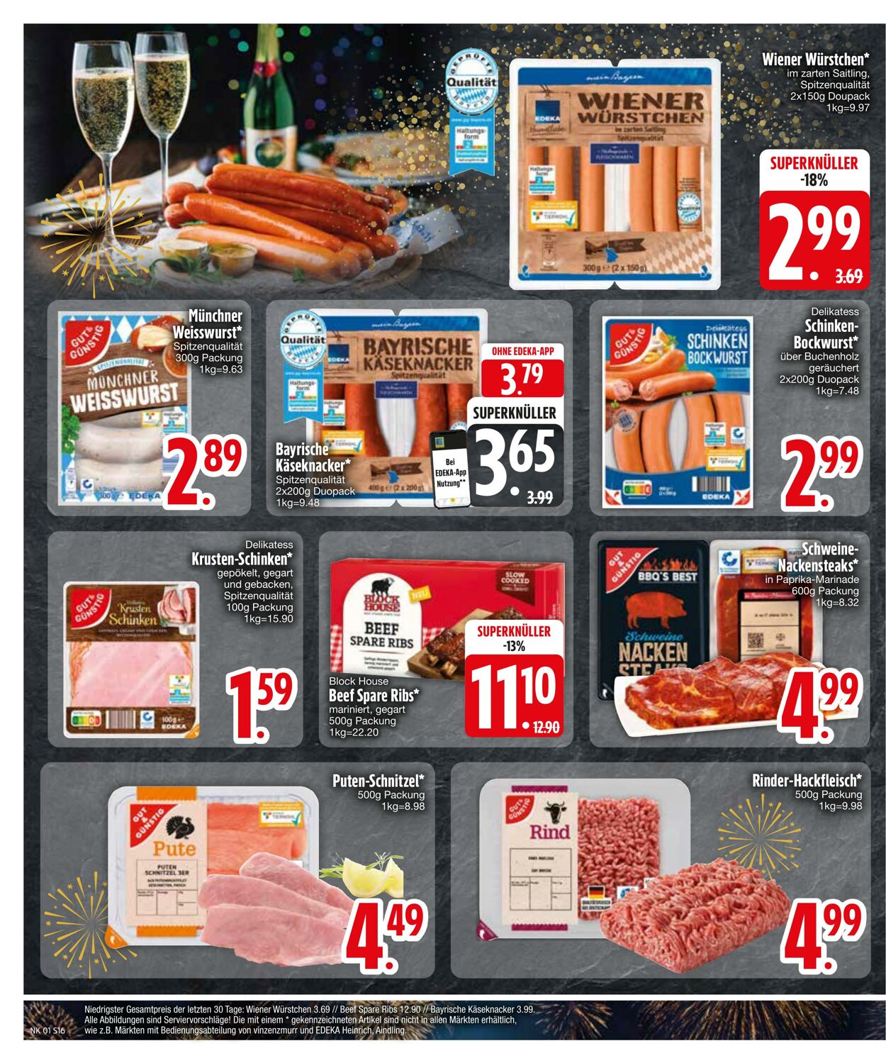 Prospekt Edeka 29.12.2024 - 05.01.2025