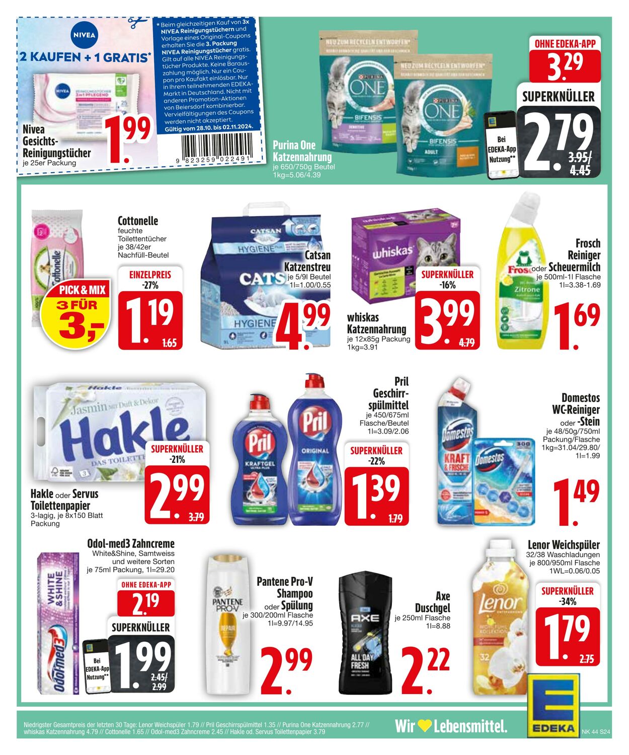 Prospekt Edeka 27.10.2024 - 04.11.2024