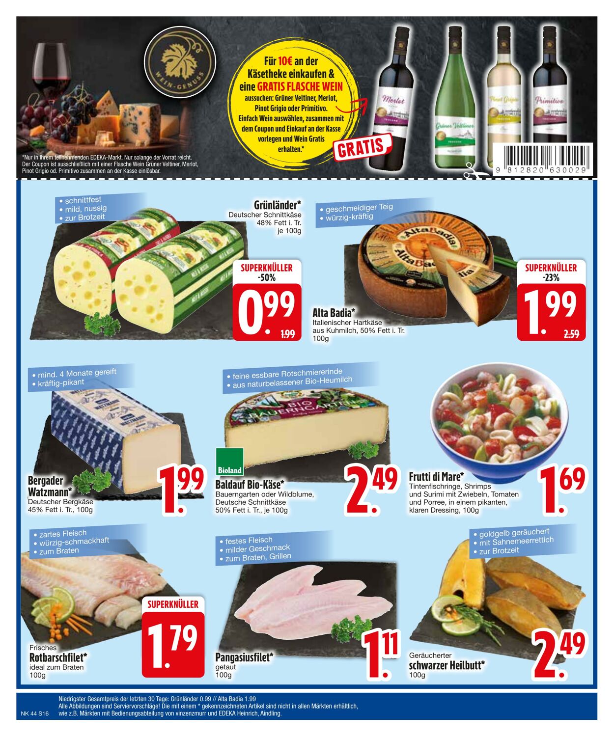 Prospekt Edeka 27.10.2024 - 04.11.2024