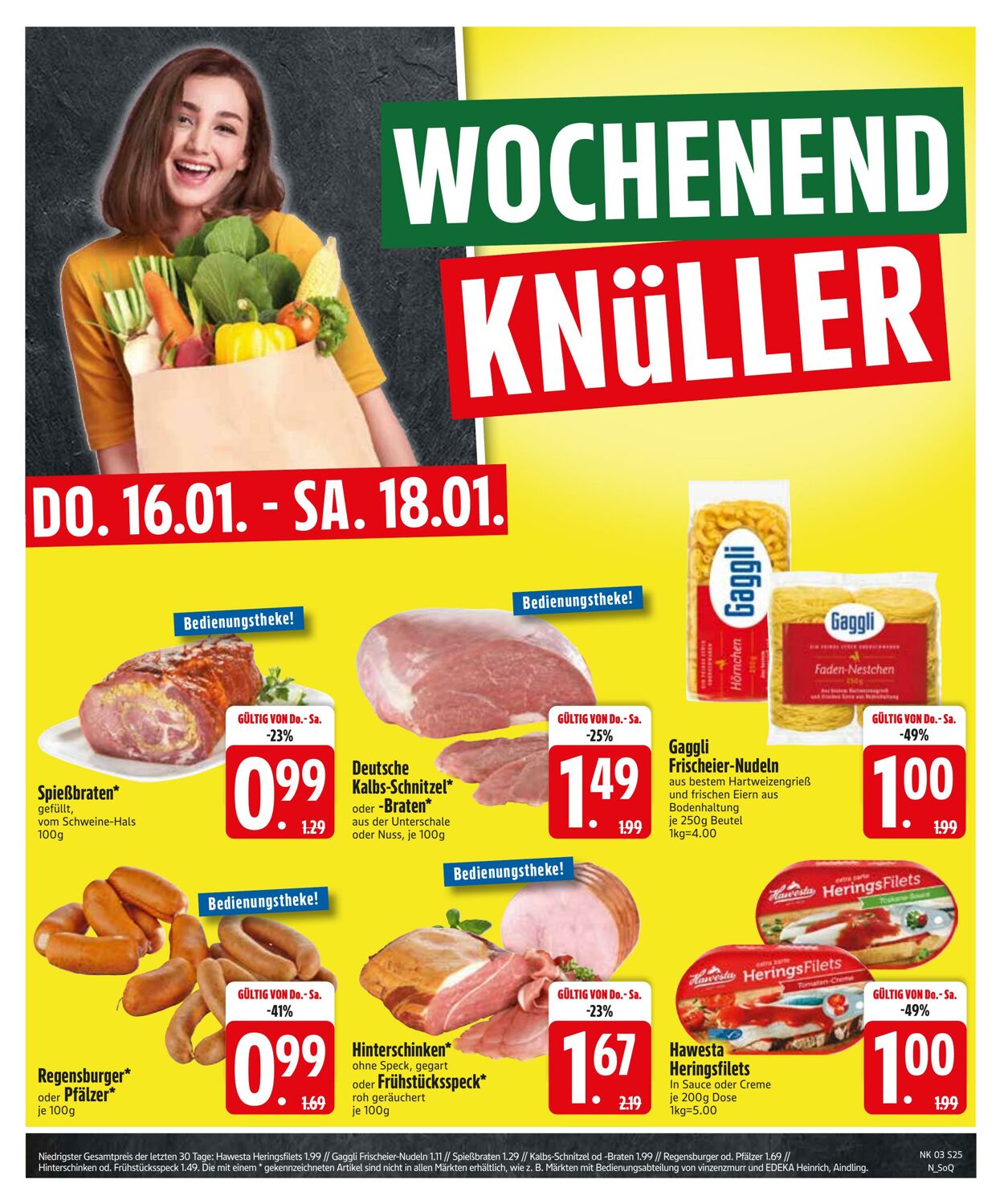 Prospekt Edeka 13.01.2025 - 20.01.2025