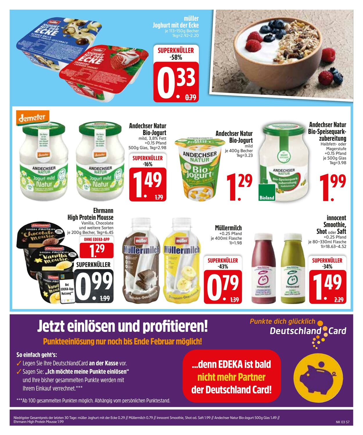 Prospekt Edeka 13.01.2025 - 20.01.2025